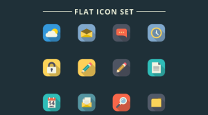 Read more about the article Long Shadow Love: Free Flat Icon Set
